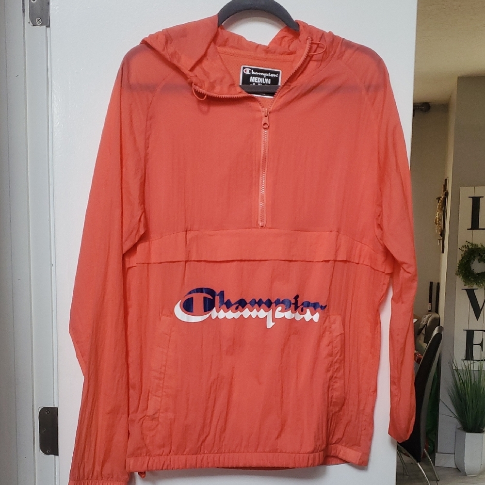 Champion Coral Windbreaker Jacket